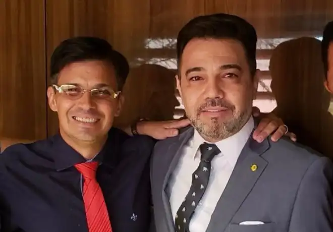 Pastor Flávio Amaral e o Deputado Federal Pastor Marco Feliciano