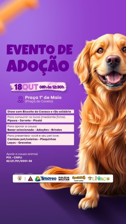 Timóteo promove adoção de animais